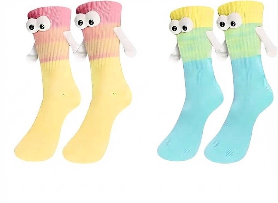 Kids’ hand-in-hand Socks , 2 pairs