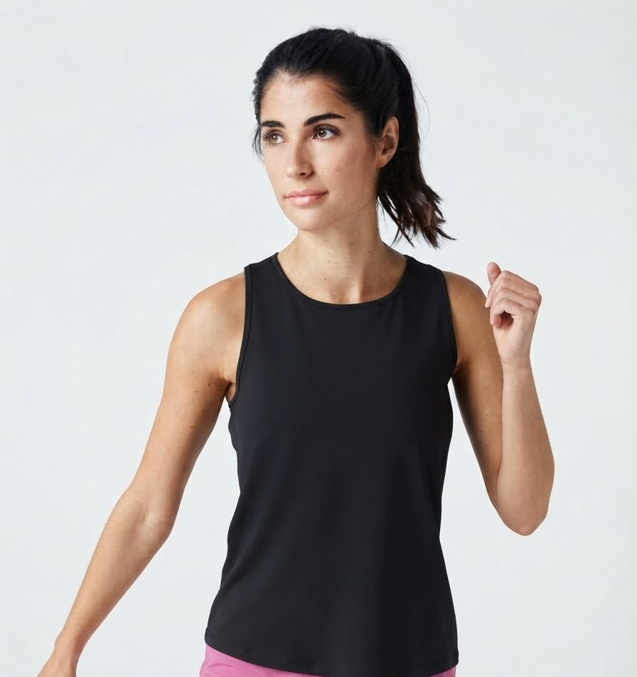 CRIVIT Women’s Sports Tank Top (Black)