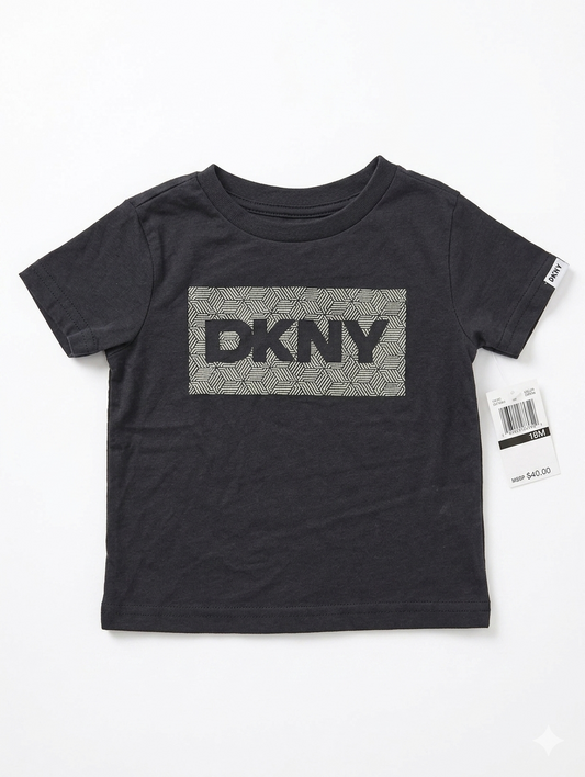 DKNY Toddler Boys' Geometric Logo Graphic T-Shirt