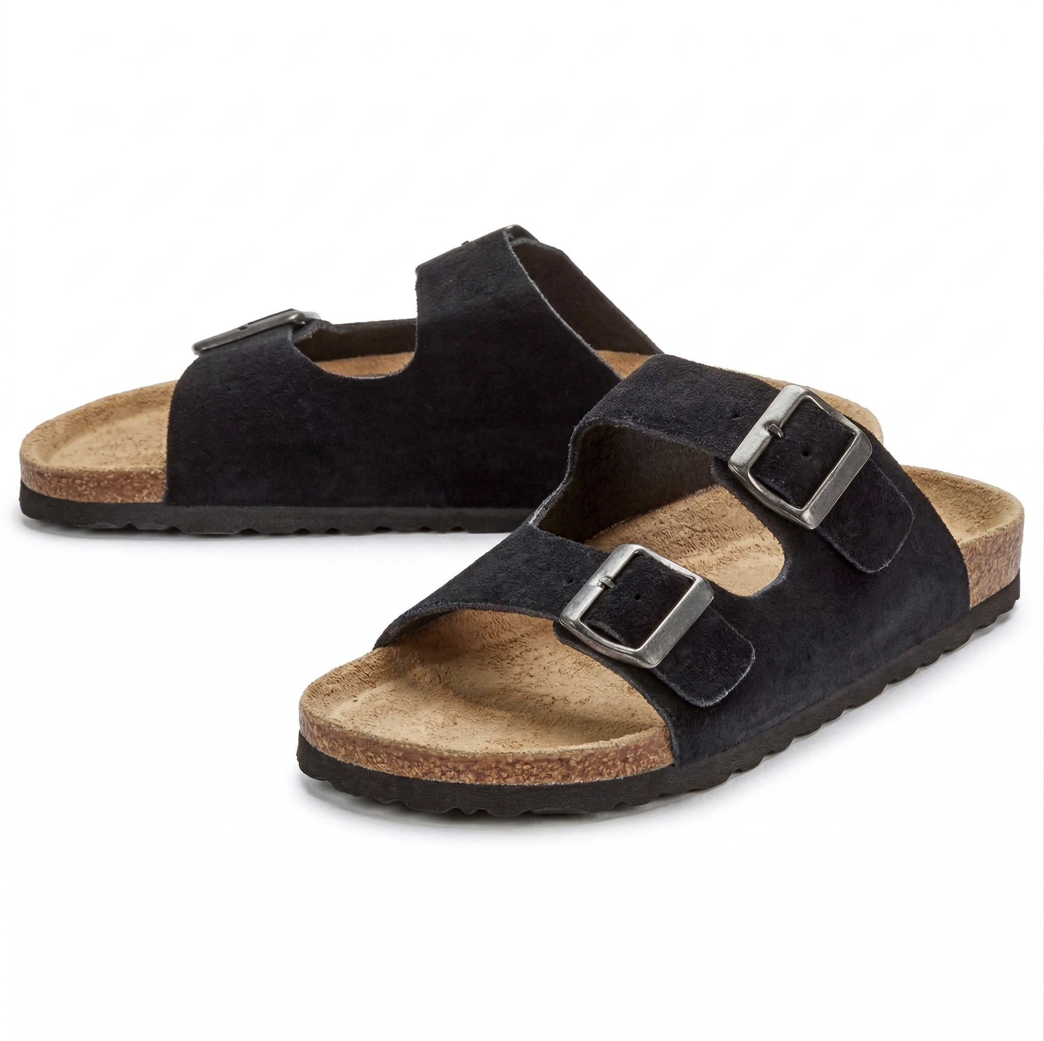 LIVERGY® Men's naturalwalk flip-flops (Black)