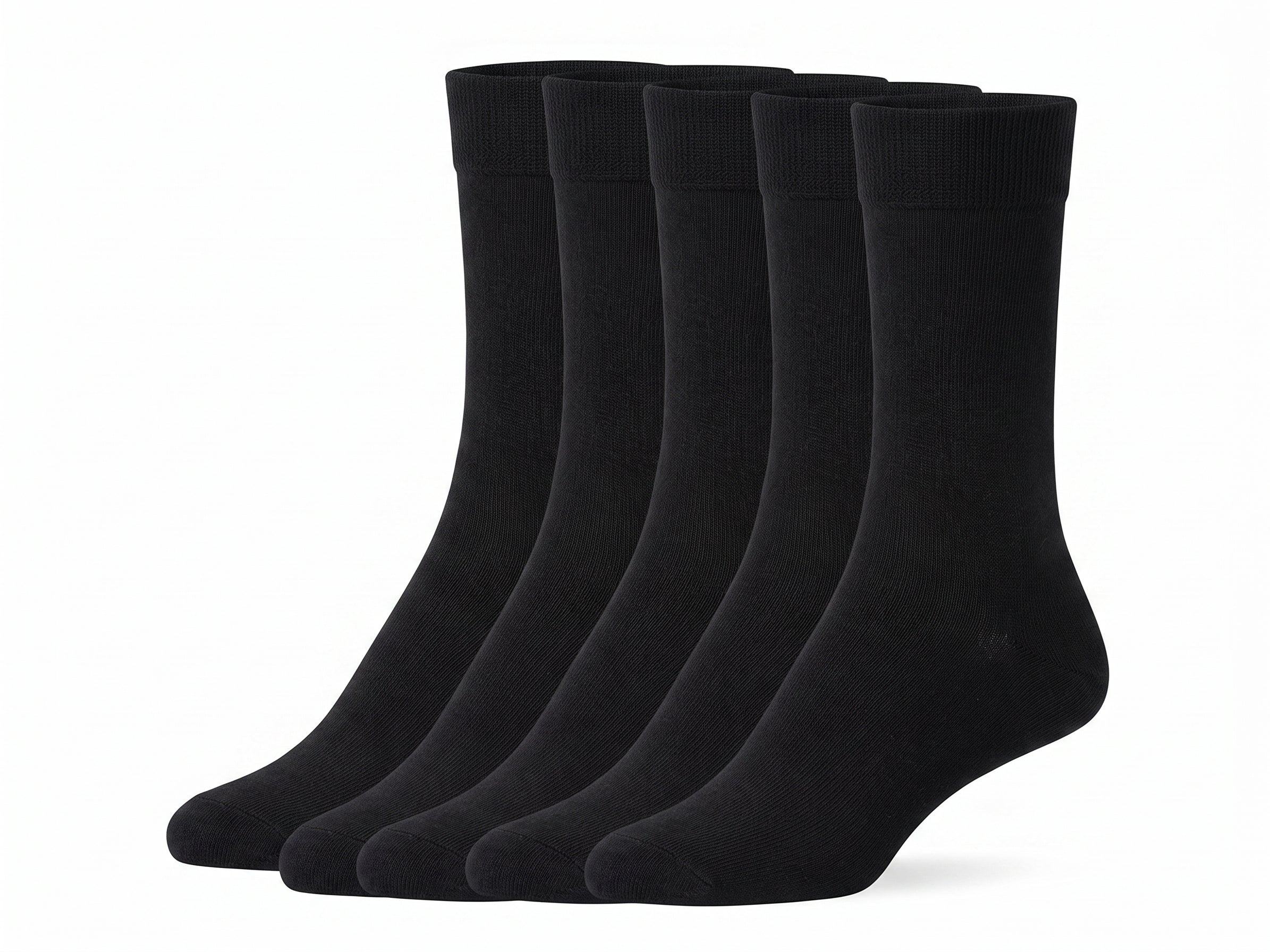 Livergy Men's socks (Black, 5 Pairs)