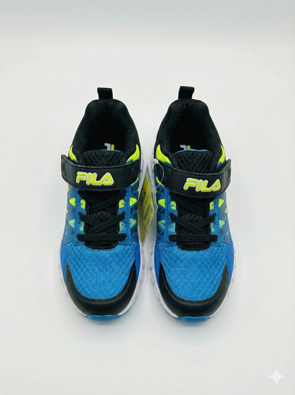 Fila Boy's Blue Mesh Athletic Sneakers