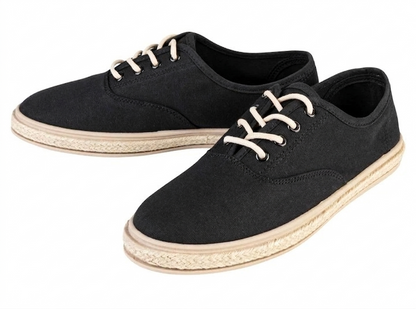 Women's Textile sneakers, Black