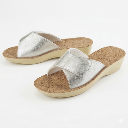Esmara® Women's flip-flops (Silver)