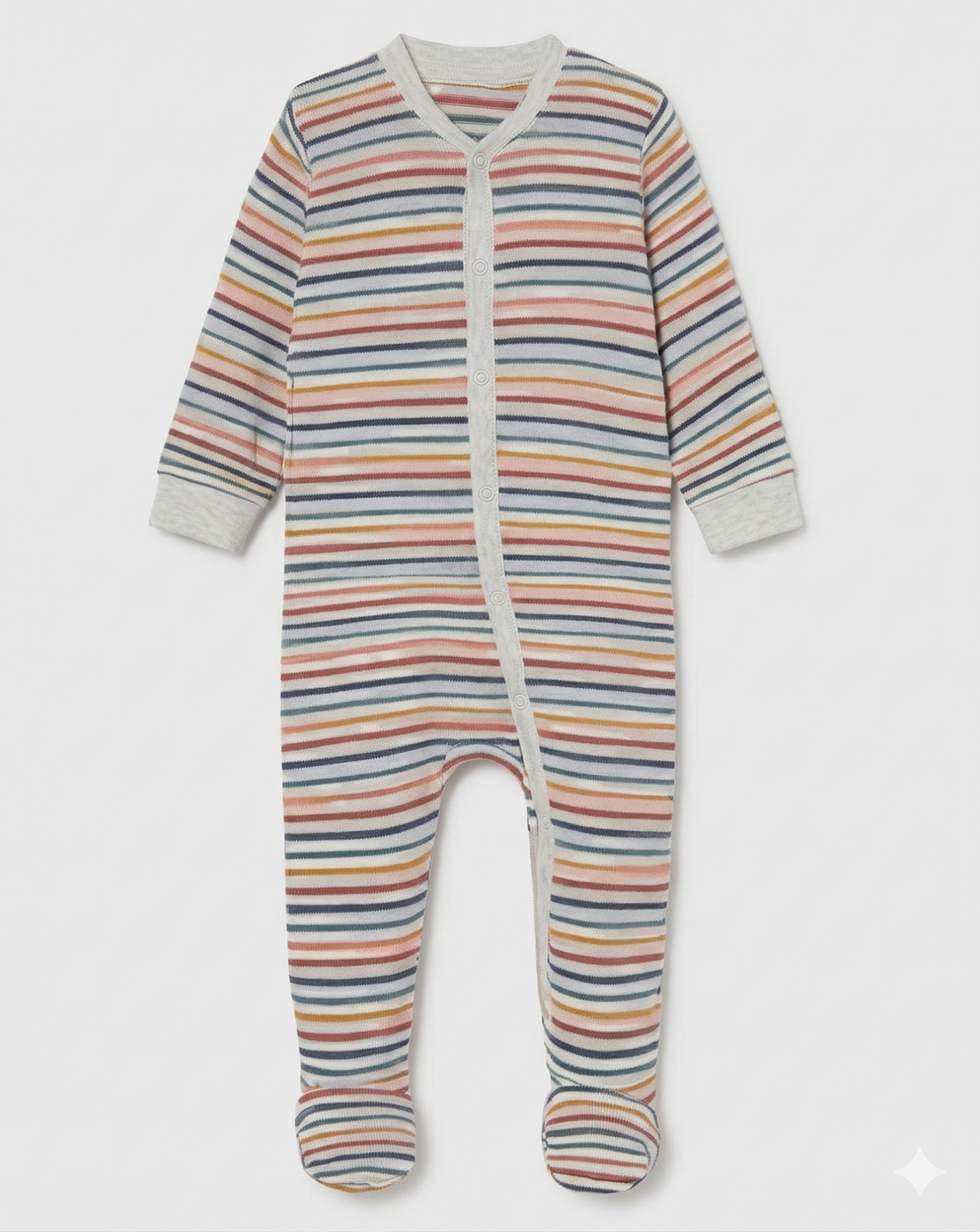 Baby & Toddler Striped Footie Sleepsuit