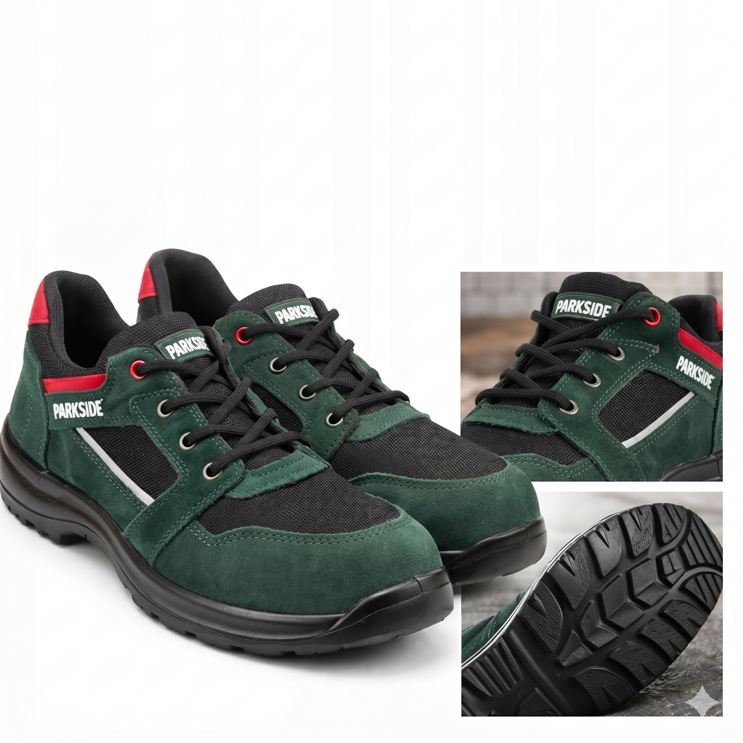 Parkside S3 Safety Shoes Green