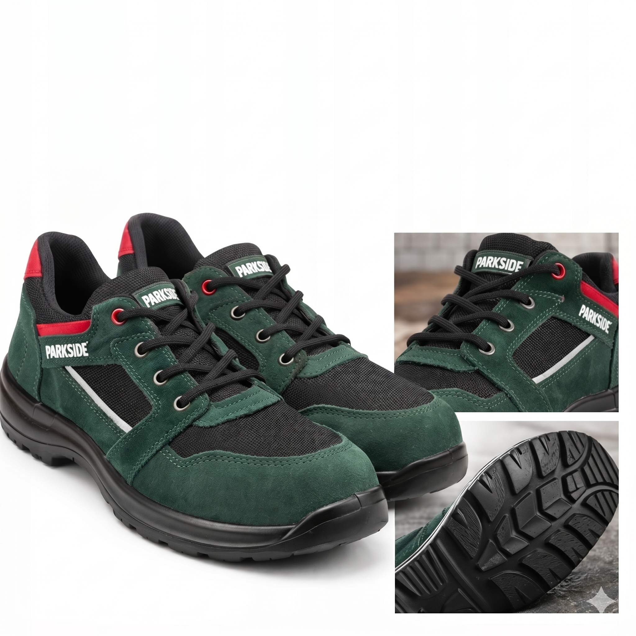 Parkside S3 Safety Shoes Green