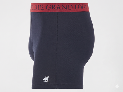 LIVERGY® x Grand Polo Men's Boxers, 2 pieces, with a high cotton content