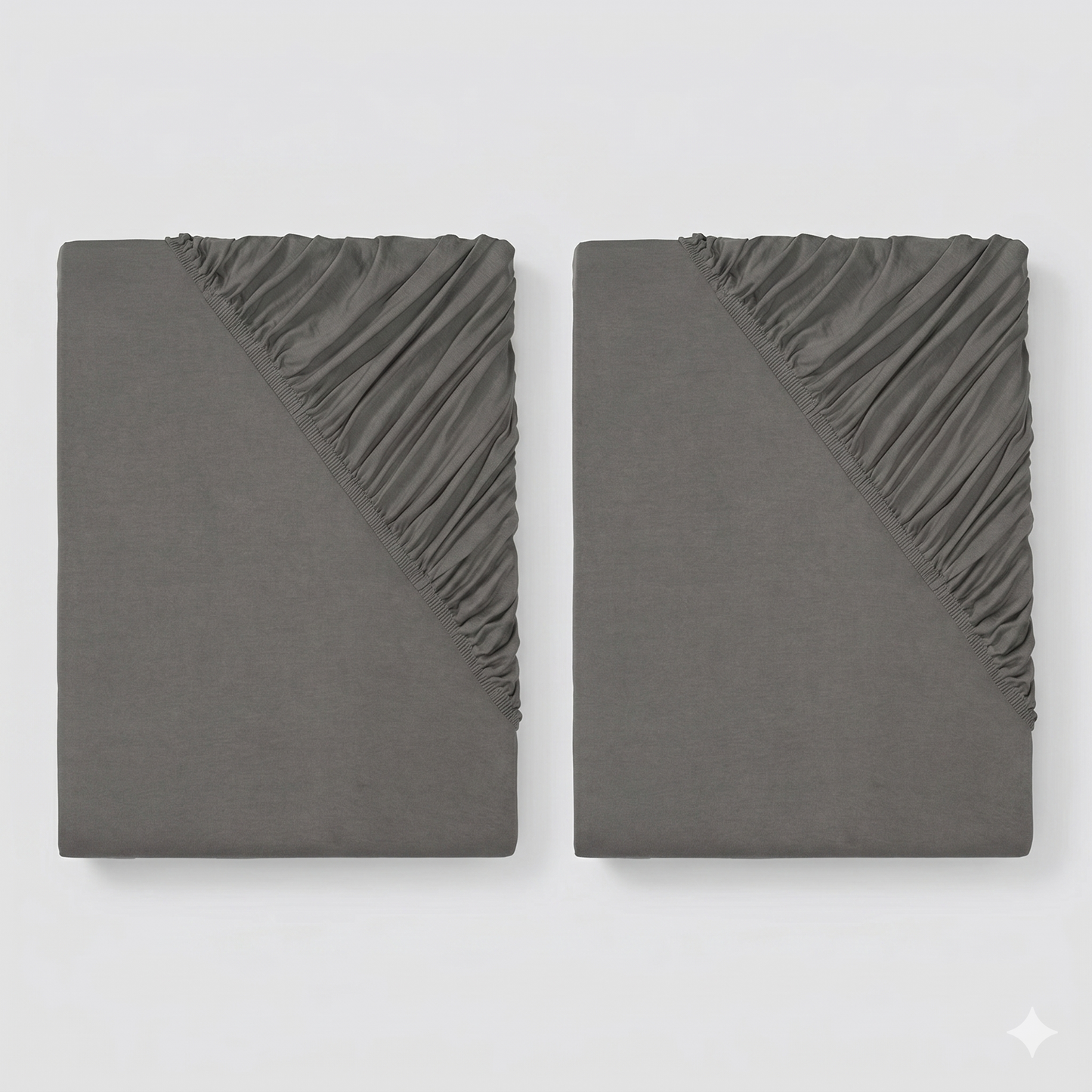 Fitted Sheet Bundle - Set of 2 ( Grey)