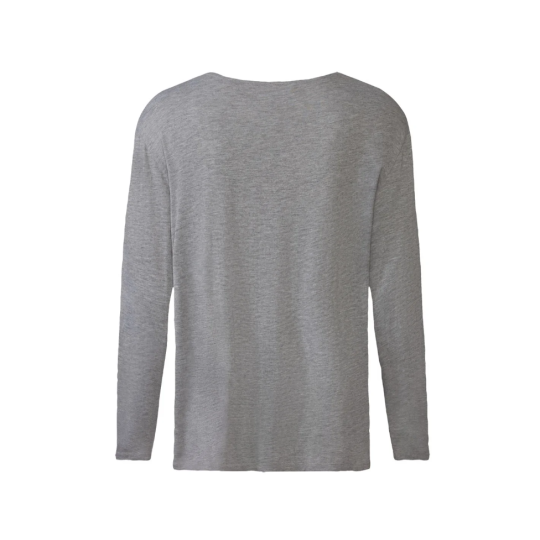 ESMARA Women’s Longsleeve Tops, 2 pcs (grey/pink)