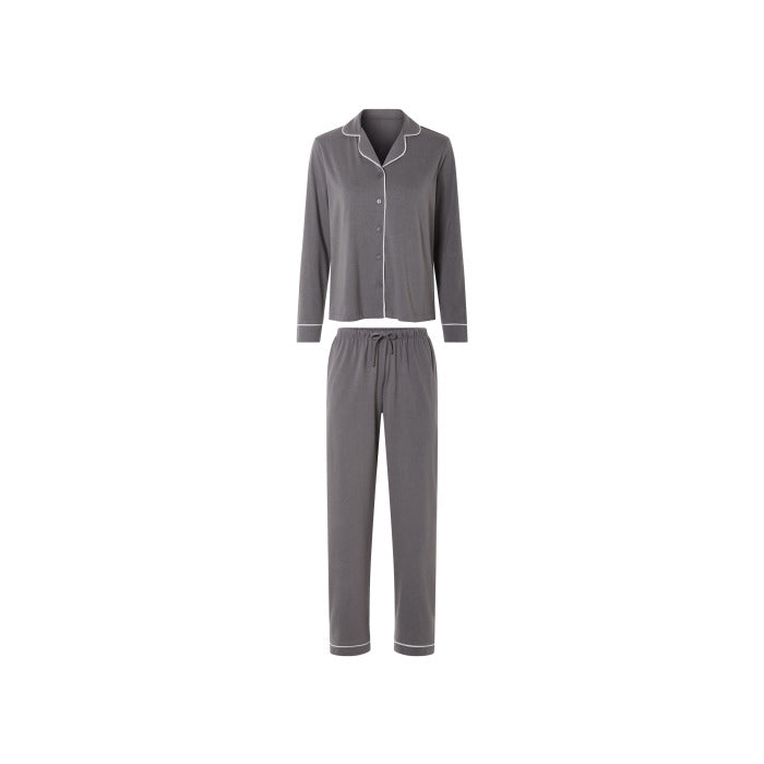ESMARA Women’s Longsleeve Pajamas (Grey)