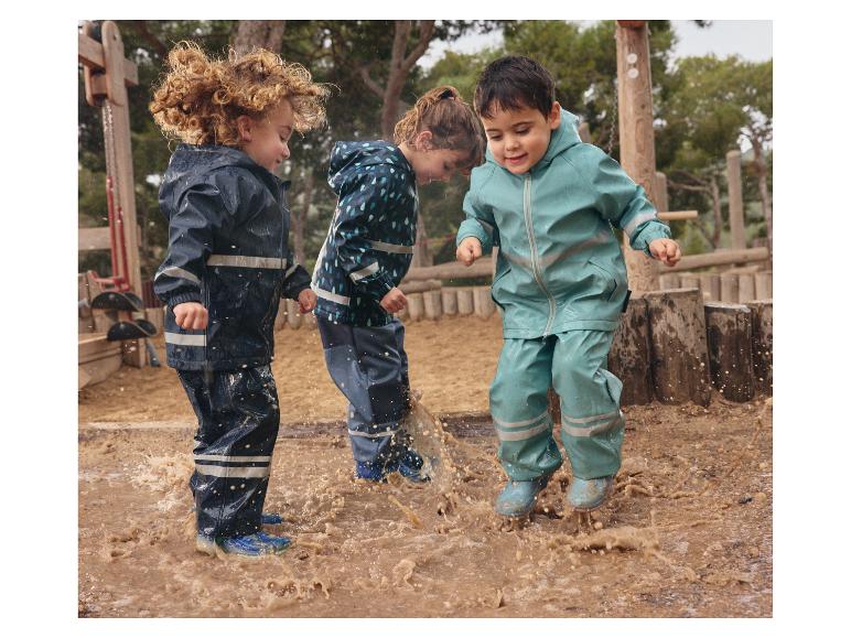 LUPILU Boys’ Water-repellent Overalls (Green)