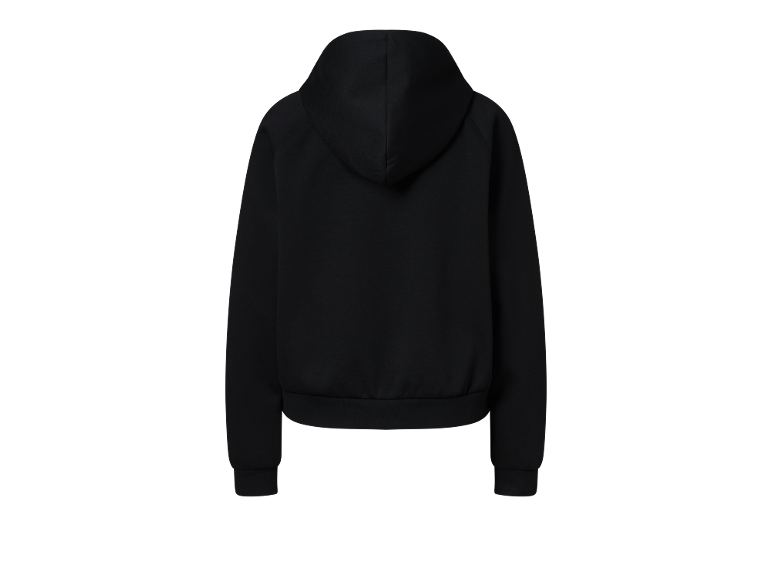 CRIVIT Women’s Zip-up Hoodie (Black)
