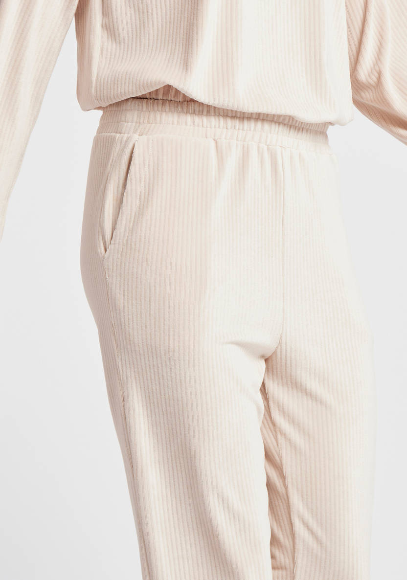 Women’s Ribbed Velvet Joggers