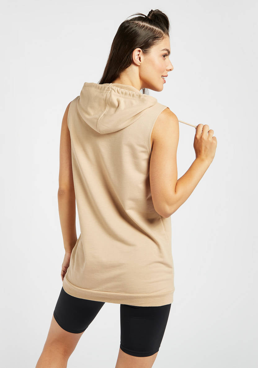Women’s Sleevless Sweatshirt «Workout »
