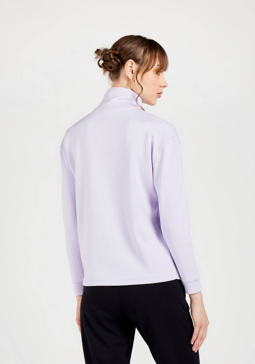 Women’s High-neck Sweatshirt