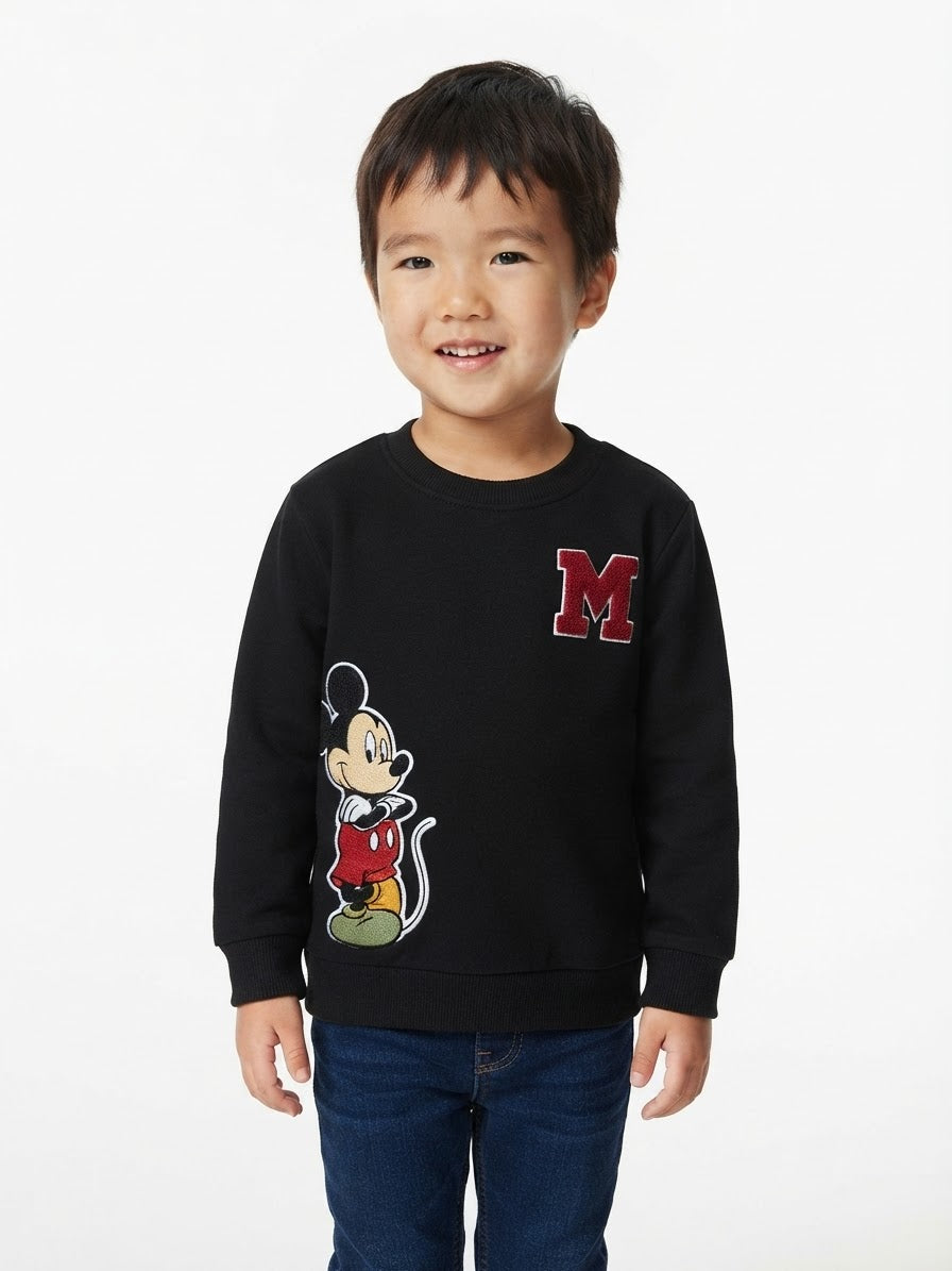 Boys’ Cotton Sweatshirt - Mickey Mouse