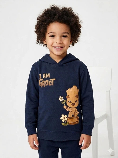 Boys’ Hoodie « I am the groot »