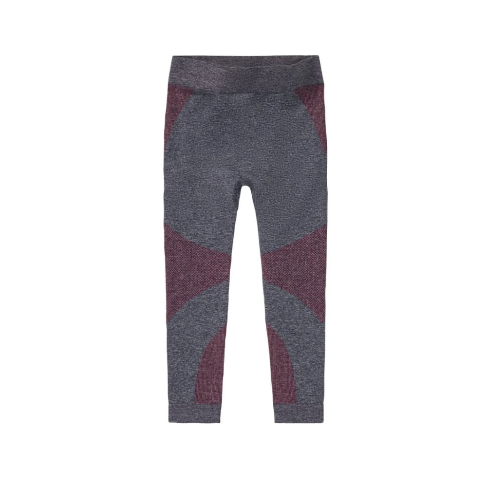 KUNIBOO Kids’ Seamless Base Layer Set, 2 pcs (red/grey)