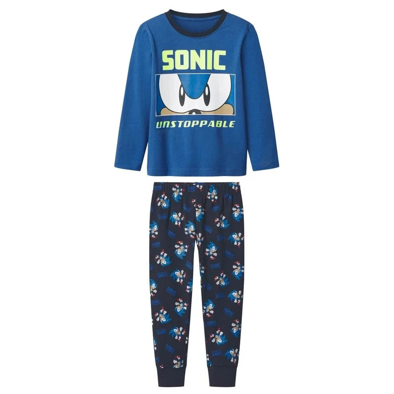 Boys’ Long Cotton pajamas - Sonic