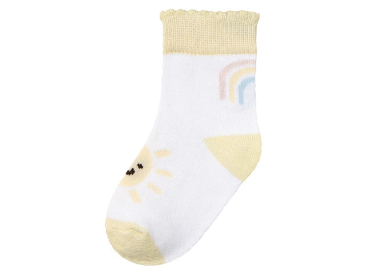 LUPILU Baby Girls’ Socks, 5 pairs
