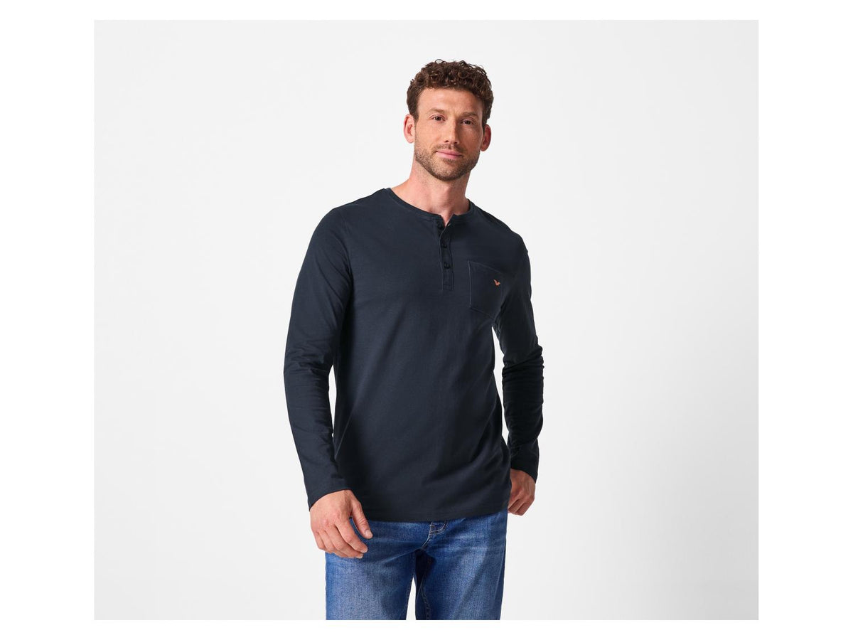 Men’s Longsleeve Top (navy) - Esmara men