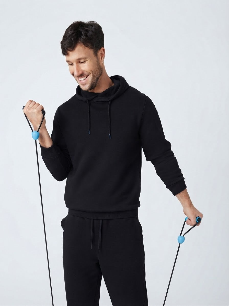 CRIVIT Men’s Hoodie (Black)