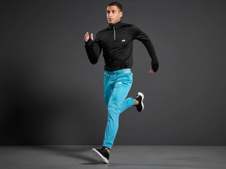CRIVIT Men’s Thermal Sports Trousers (Blue)