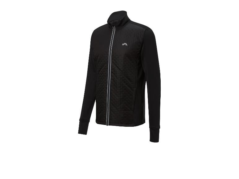 CRIVIT Men’s Thermal Hybrid Jacket (Black)