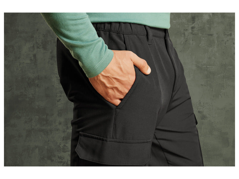 CRIVIT Men’s Thermal Sports Trousers (Black)