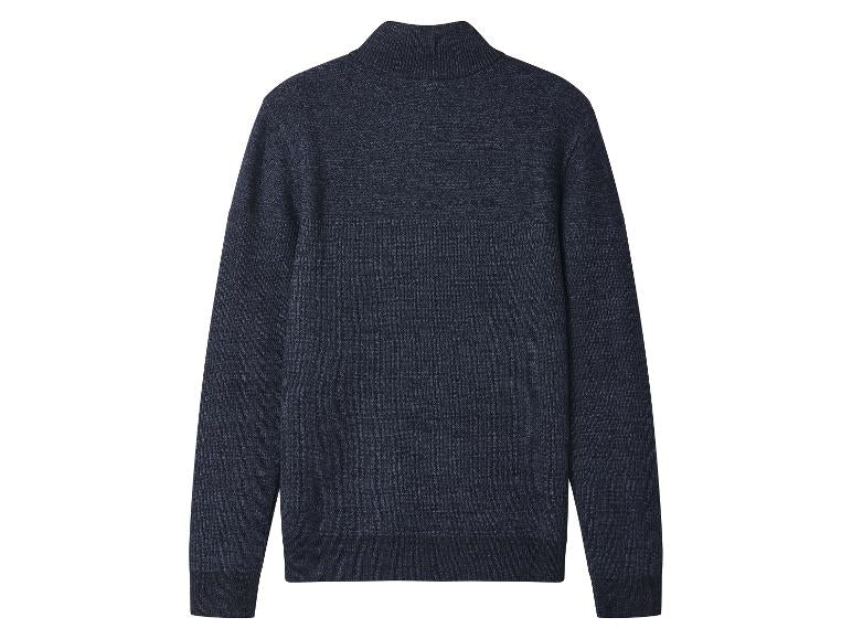 Men’s Half-Zip Jumper (navy) - Esmara men