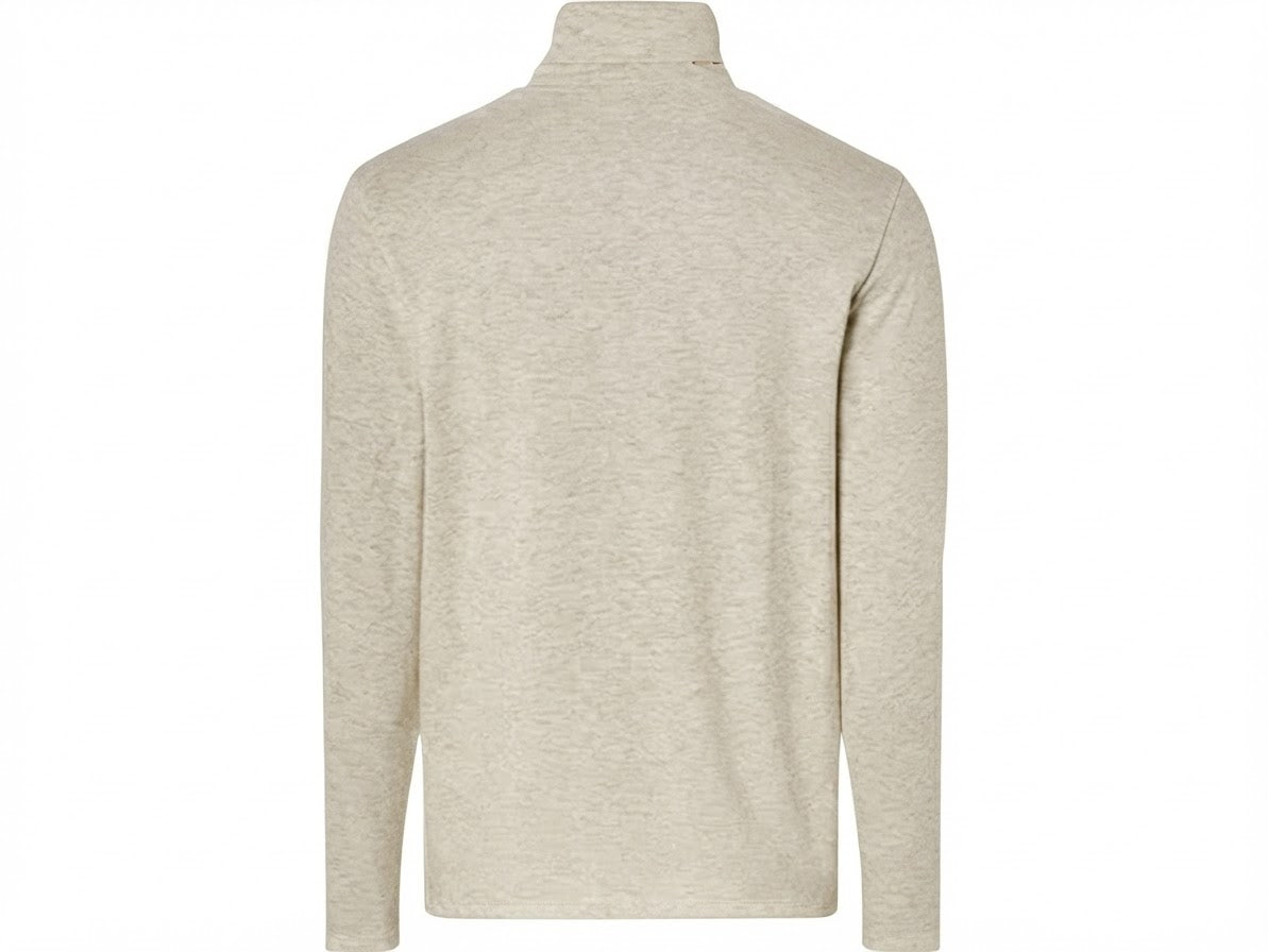 LIVERGY Men’s Thermal Roll neck Top (white)