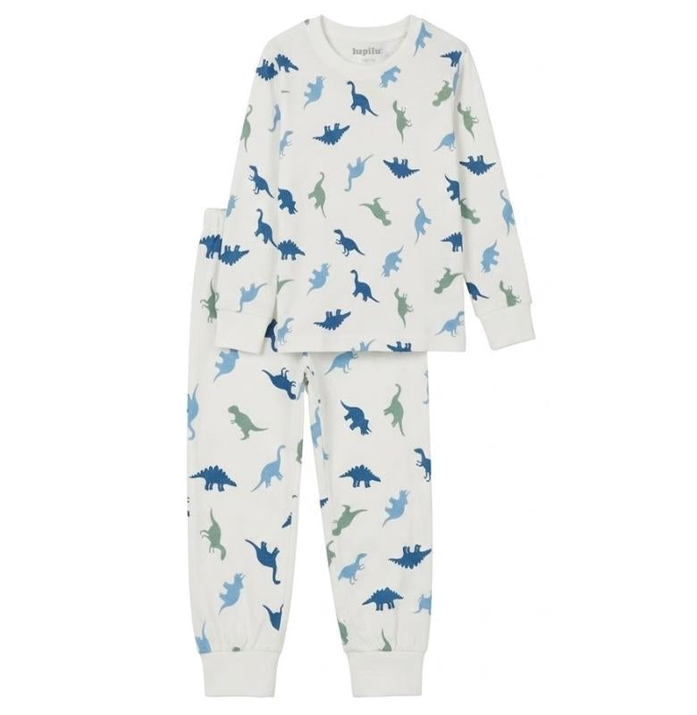 LUPILU Boys’ Long Pajamas - Dinosaurs