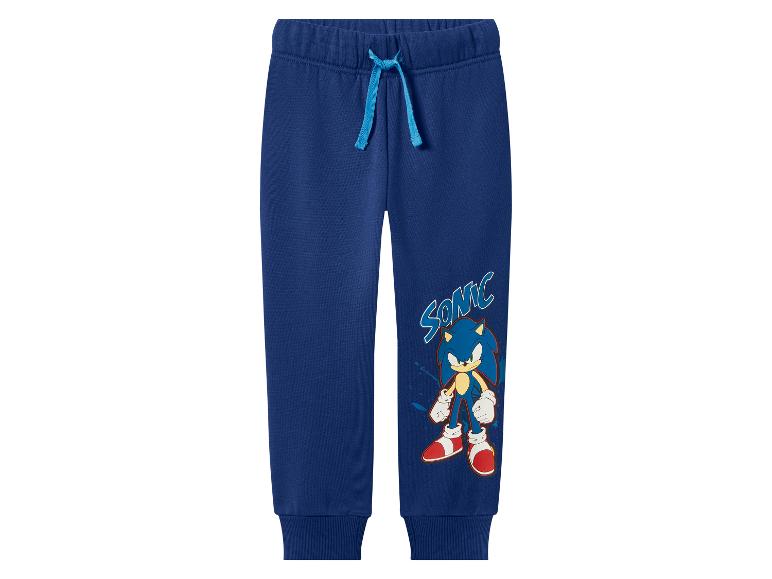 Boys’ Cotton Fleeced Joggers - Sonic