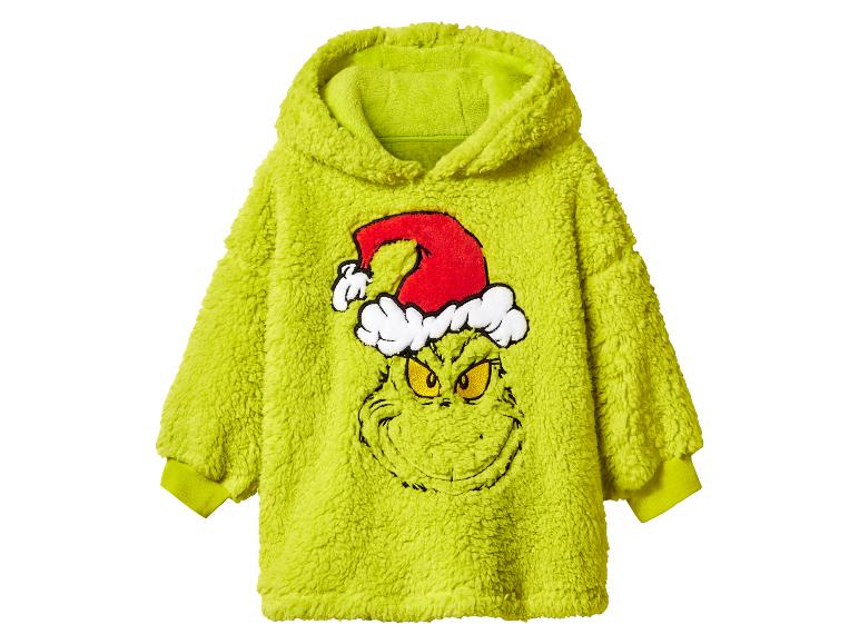 Kids’ Oversized Christmas Hoodie - The Grinch