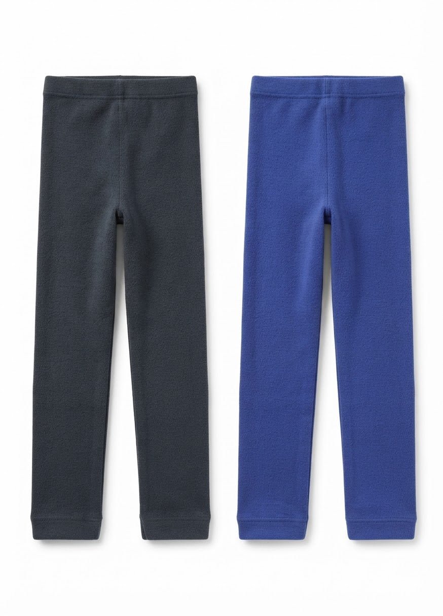 Girls’ Thermal Leggings, 2 pcs
