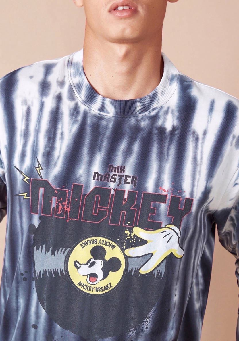 Men’s Mickey Mouse Tie-Dye print Sweatshirt