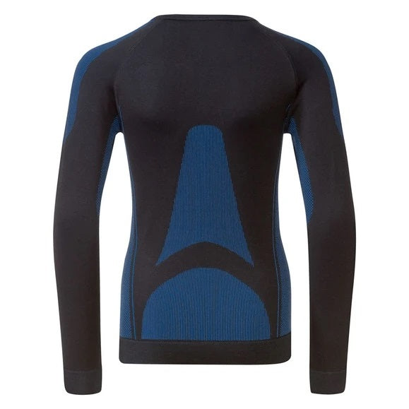 CRIVIT Boys’ Seamless Thermal Base Layer Set (black/blue)