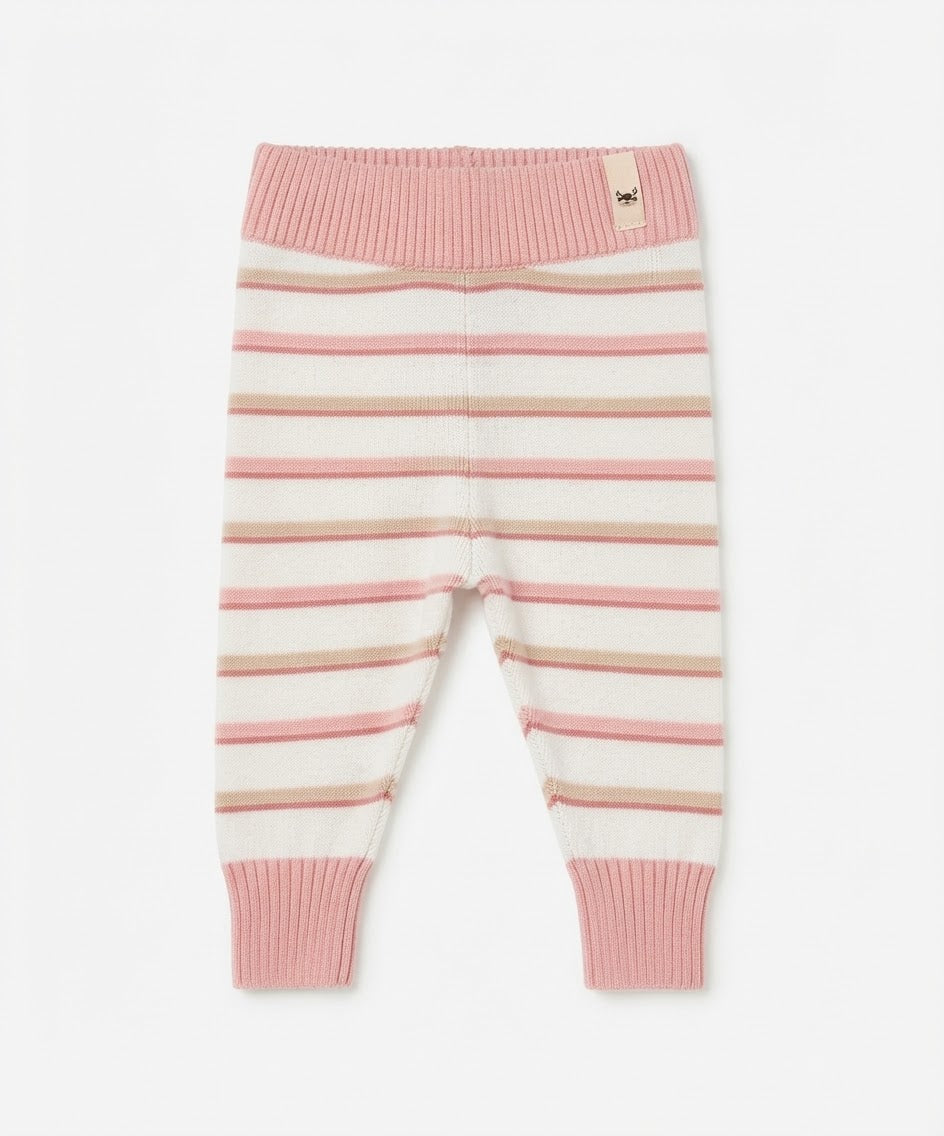 KUNIBOO Baby Girls’ knit leggings