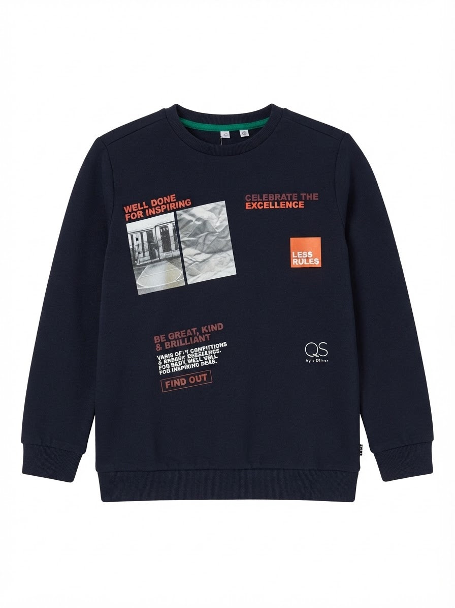 Q.S. By S.Oliver Boys’ Fleece Sweatshirt