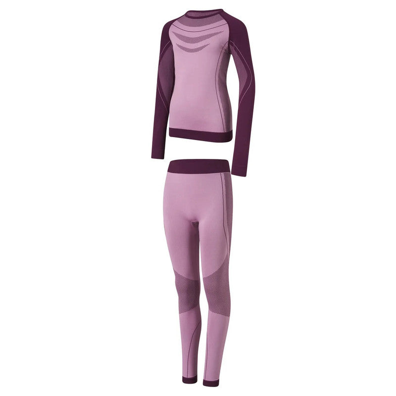 CRIVIT Girls’ Seamless Thermal Base layer set (pink/purple)