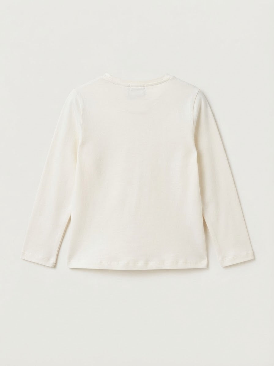 Girls’ Fleece Longsleeve T-Shirt