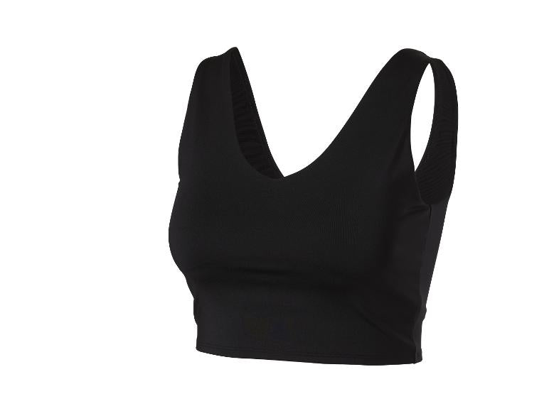 CRIVIT Women’s Sports Bra (Black)