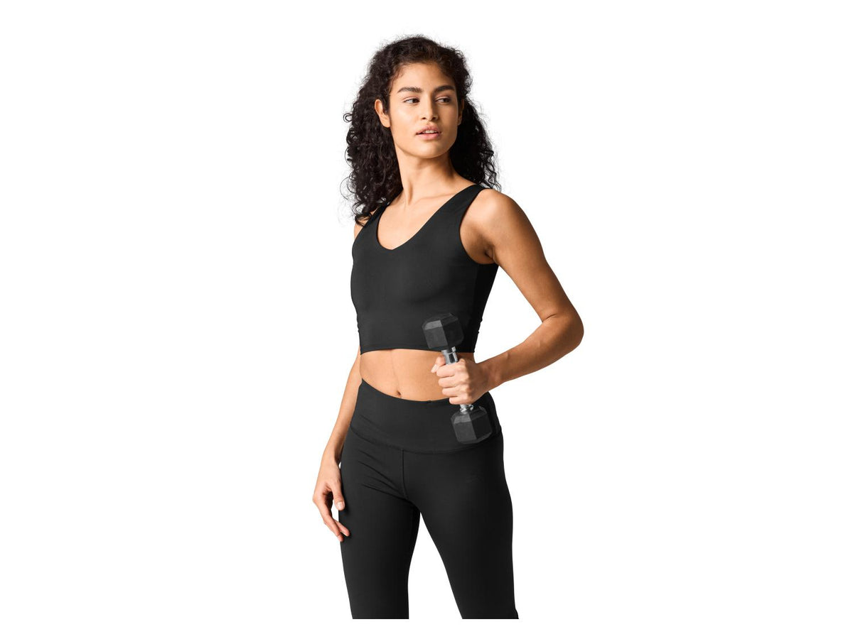 CRIVIT Women’s Sports Bra (Black)