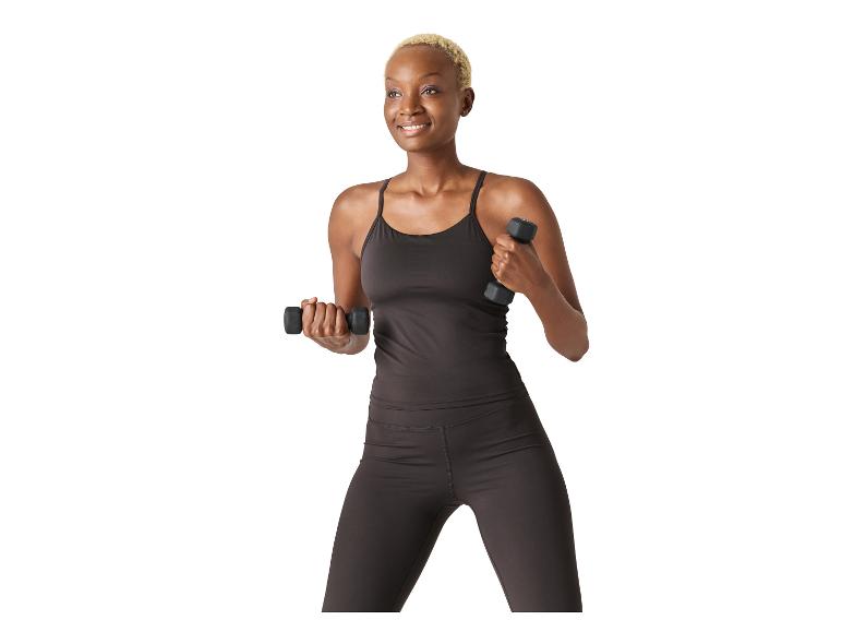 CRIVIT Women’s Sports Top (Brown/Spaghetti straps)