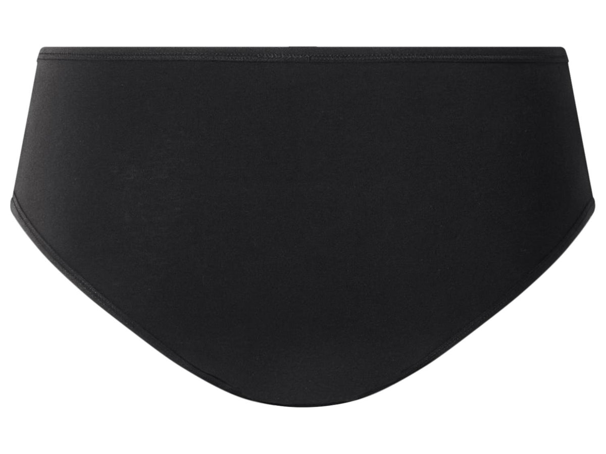ESMARA Women’s Cotton Briefs, 5 pcs (Black)