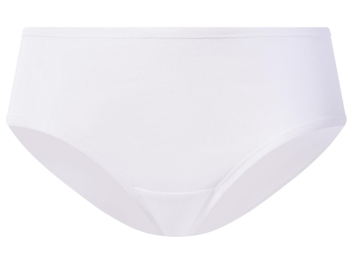 ESMARA Women’s High-Waist Briefs, 5 pcs (Pink/White)