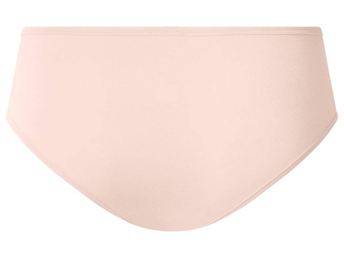 ESMARA Women’s High-Waist Briefs, 5 pcs (Pink/White)