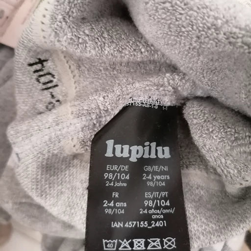 LUPILU Kids’ Thermal Tights (Striped/grey)