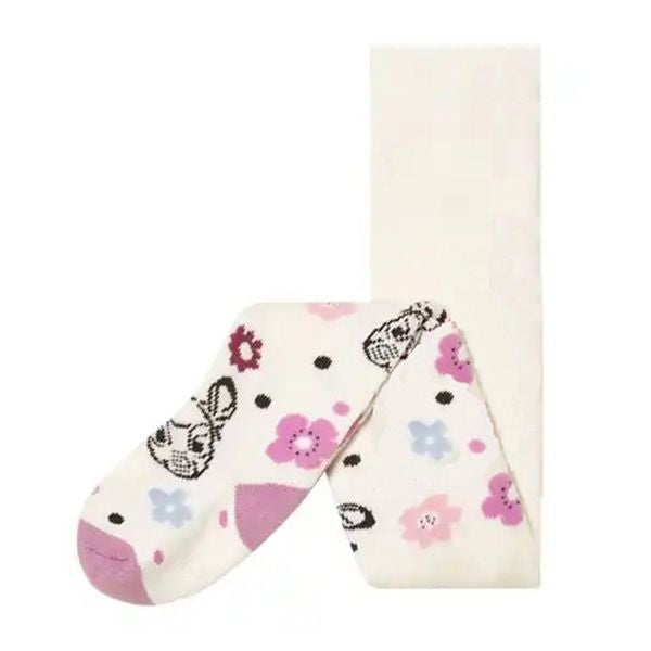 Baby Girl’s Thermal Tights - Bambi, 2 pcs
